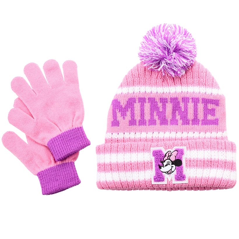 Kid's Beanie and Glove Matching Gift Set - Minnie Mouse or Paw Patrol