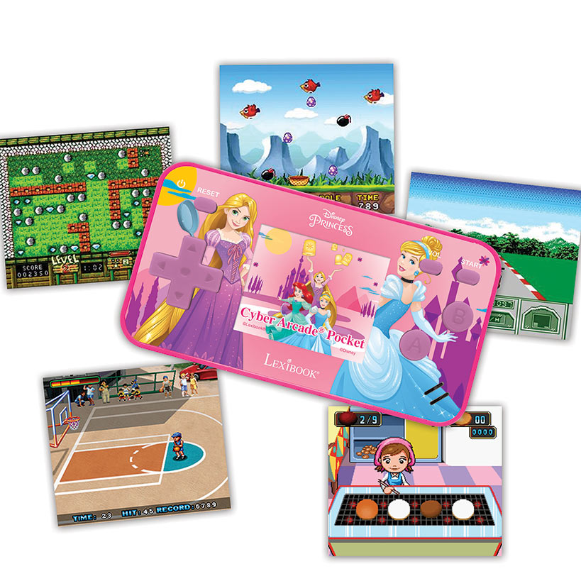 Handheld Licensed Cyber Arcade With 140 Games