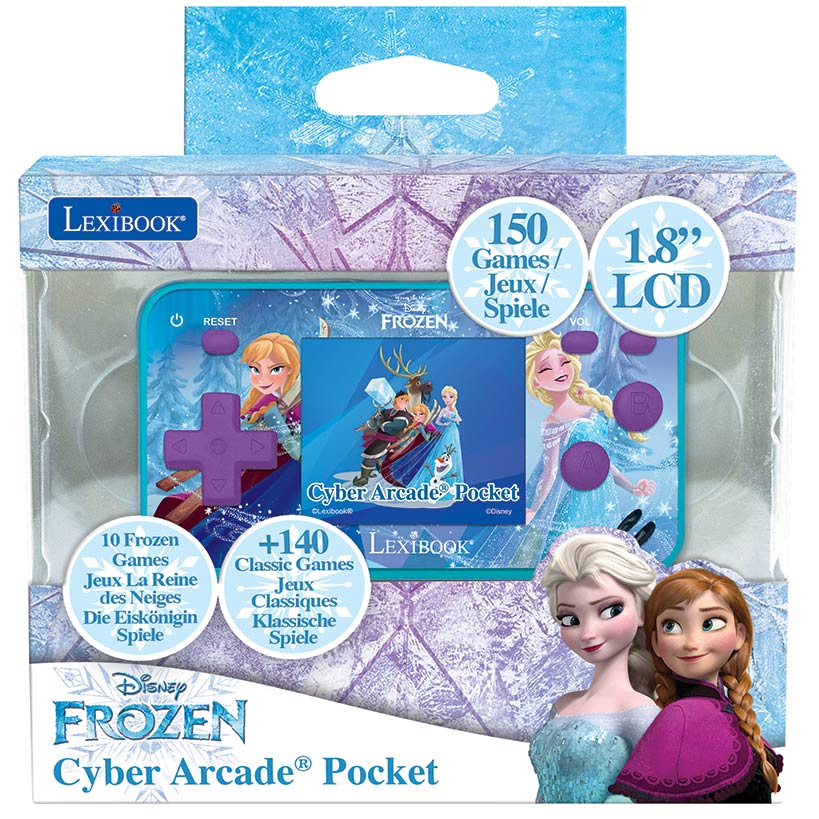 Handheld Licensed Cyber Arcade With 140 Games