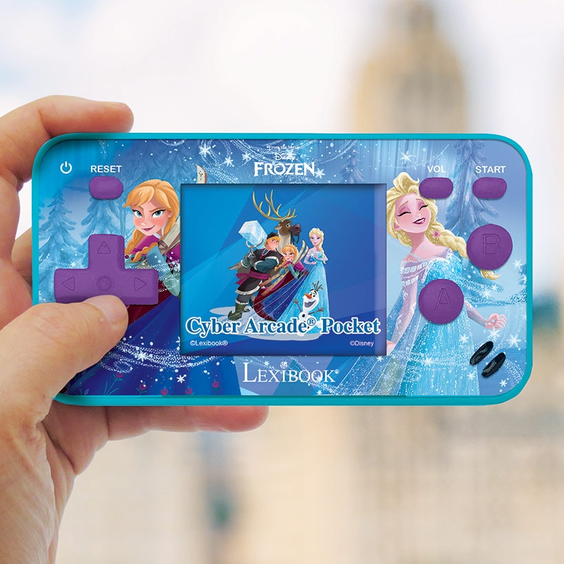 Handheld Licensed Cyber Arcade With 140 Games