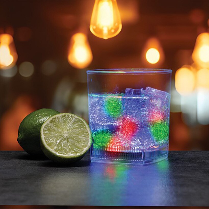 Liquid Activated Multicolor LED Tumbler