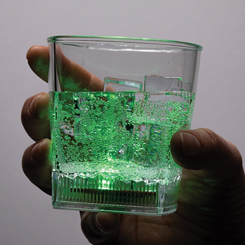 Liquid Activated Multicolor LED Tumbler