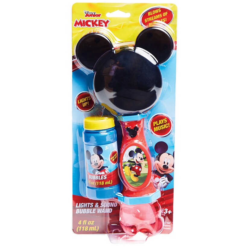 Disney Mickey Mouse Light and Sound Bubble Wand