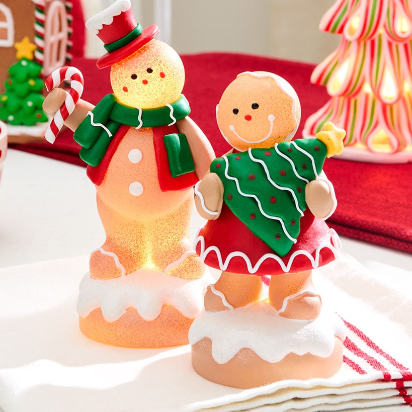 Lighted Gingerbread Girl