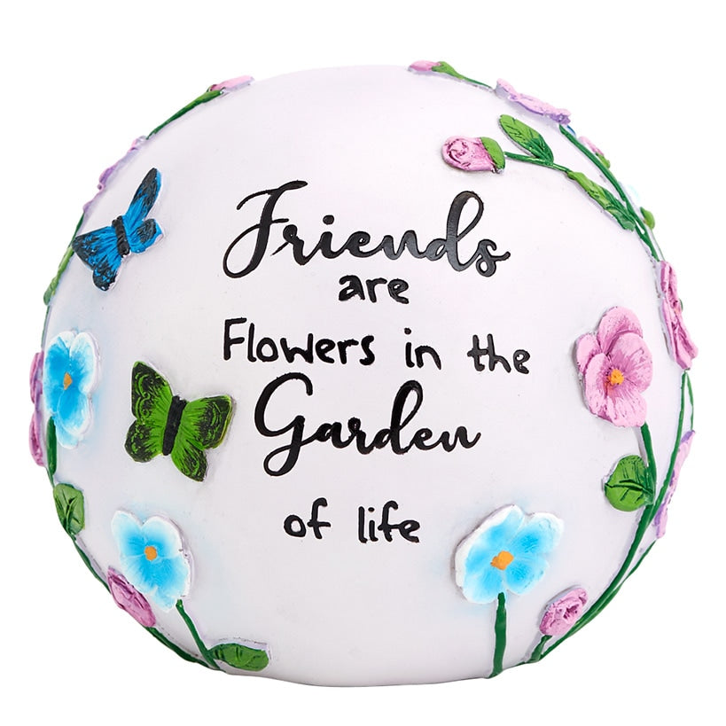 Lighted Ball Décor With Sentiment - Dream Big, Friends, or Sunshine