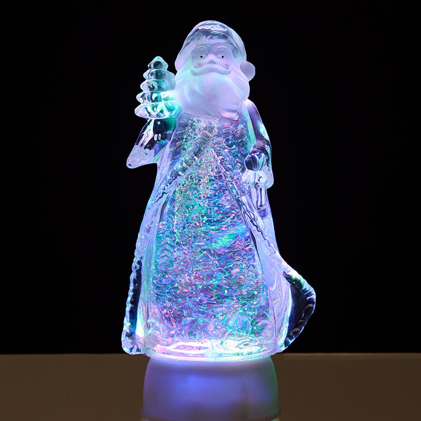 Lighted Snow Blowing Holiday Figures