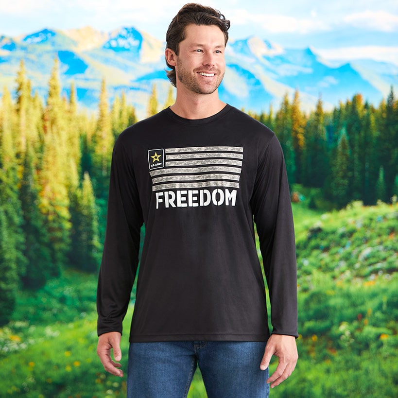 Army Performance Long Sleeve T Shirt