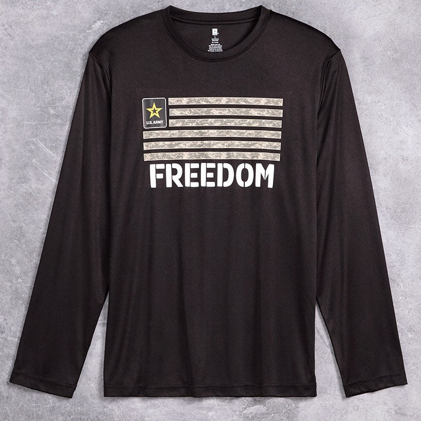 Army Performance Long Sleeve T Shirt