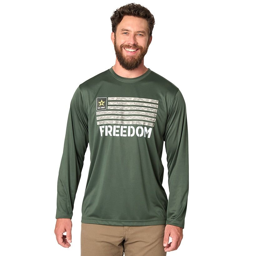 Army Performance Long Sleeve T Shirt