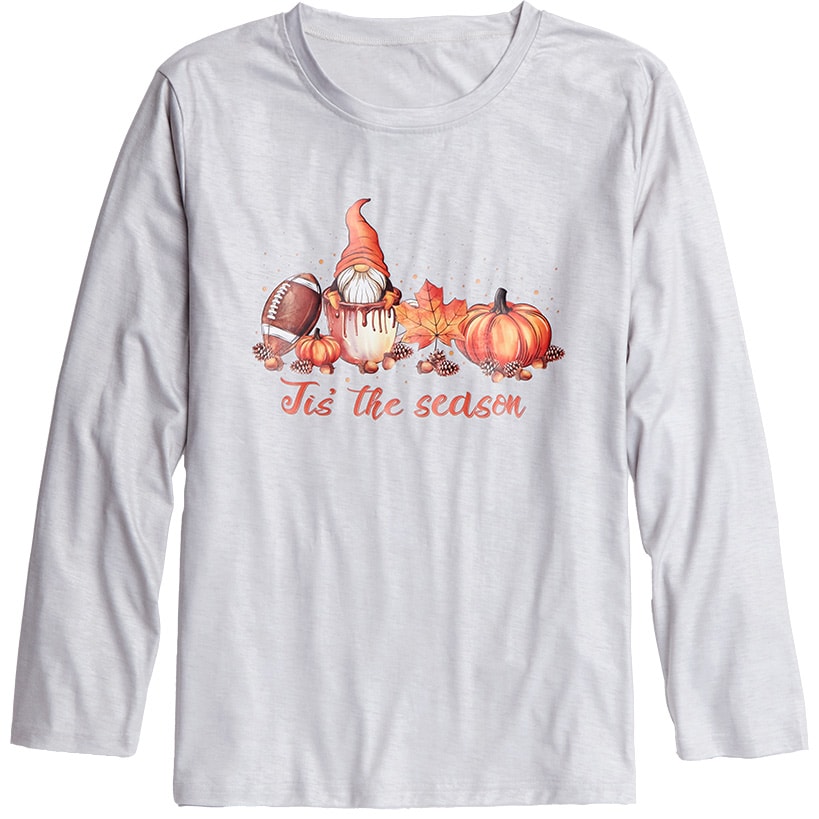 Men's Fall Long Sleeve T Shirt