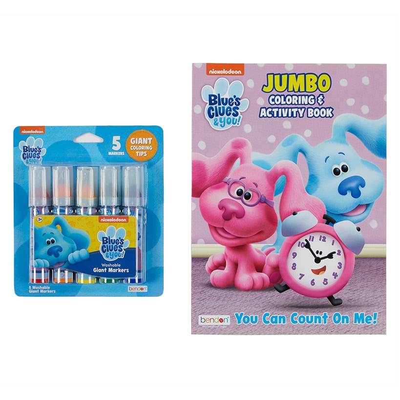 Licensed Jumbo Marker and Activity Book Sets
