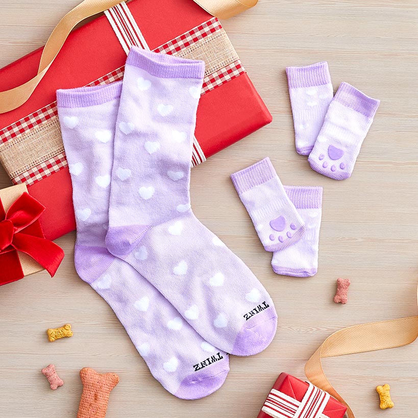 Pet and Owner Socks#select-design_hearts