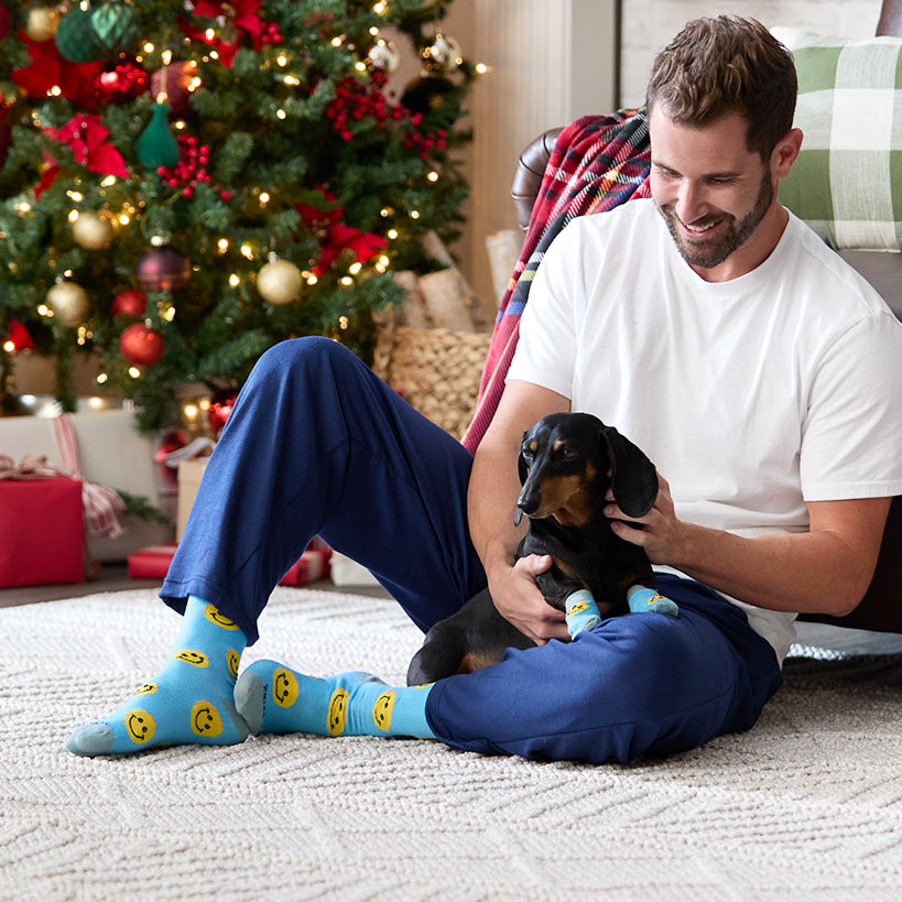 Pet and Owner Socks#select-design_smiley