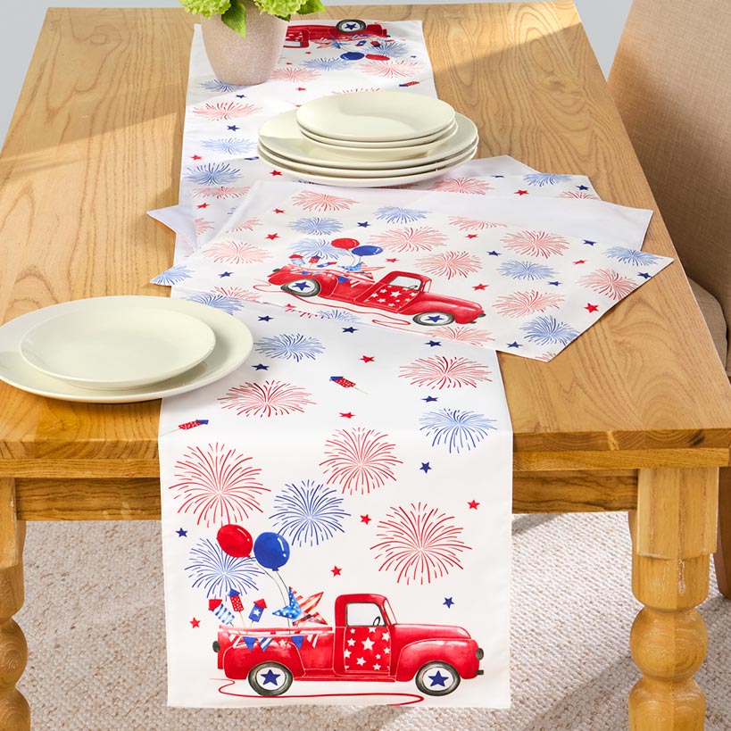 Memorial Truck Placemats, Set of 4
