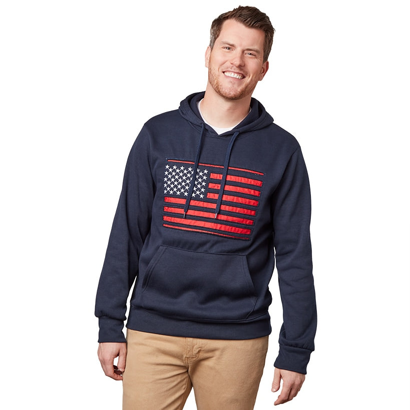 American Flag Men's Hoodie