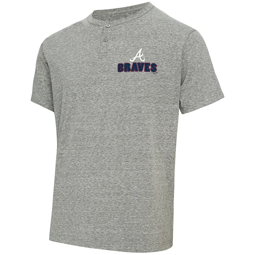 Men's Short Sleeve MLB Henley Shirt