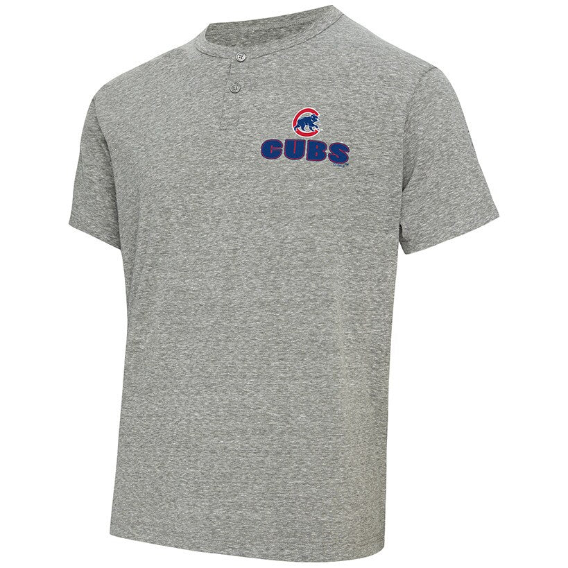 Men's Short Sleeve MLB Henley Shirt