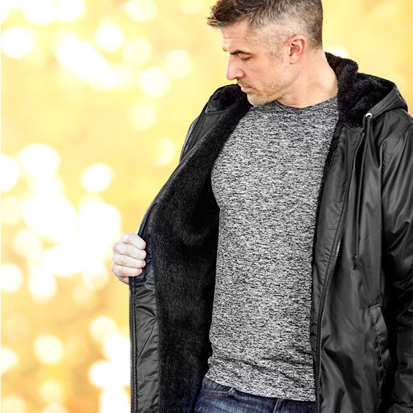 Champion® Men's Sherpa Stadium Jacket Small