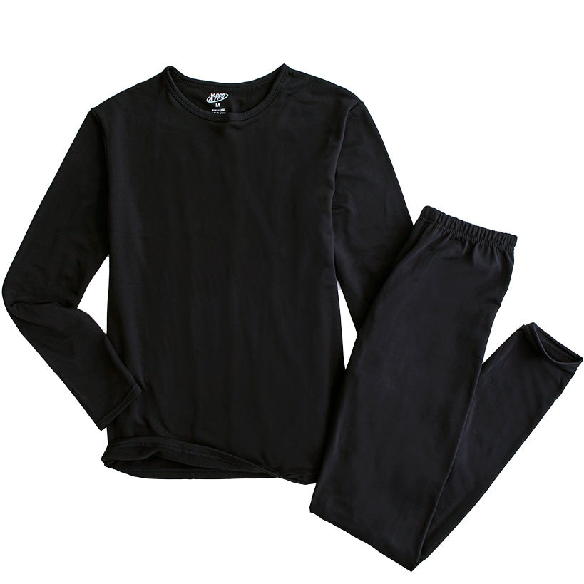 Men's Thermal Long Johns Set - Long Sleeve Top and Pants