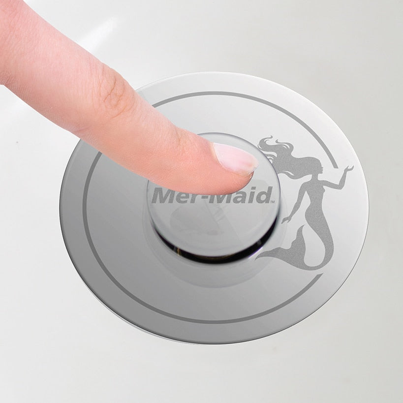 Mer-Maid™ Drain Magic™ Replace Broken Or Missing Bathroom Sink Stopper