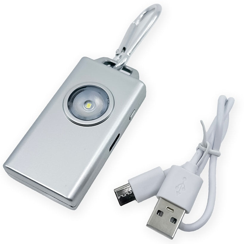 Personal Alarm Features COB Flashlight,3 Light Modes, 110 Decibels
