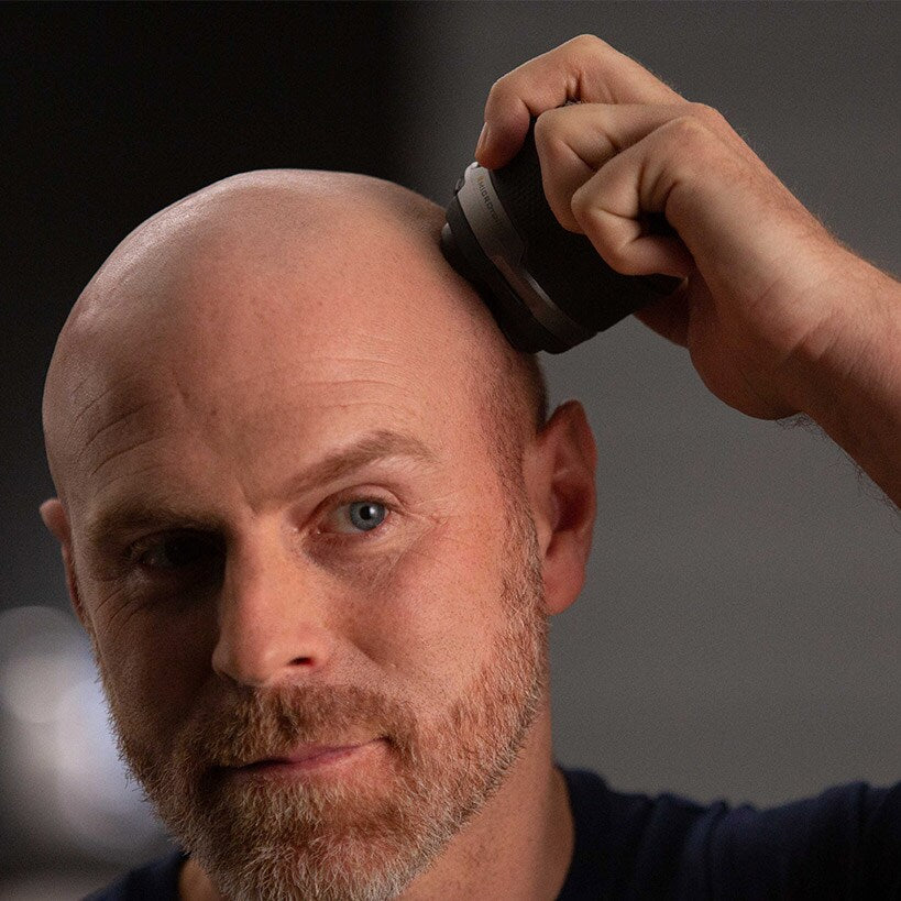Microtouch Titanium Head Shaver With 5 Flexible Heads Cordless
