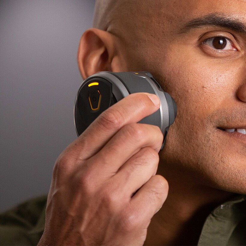 Microtouch Titanium Head Shaver With 5 Flexible Heads Cordless