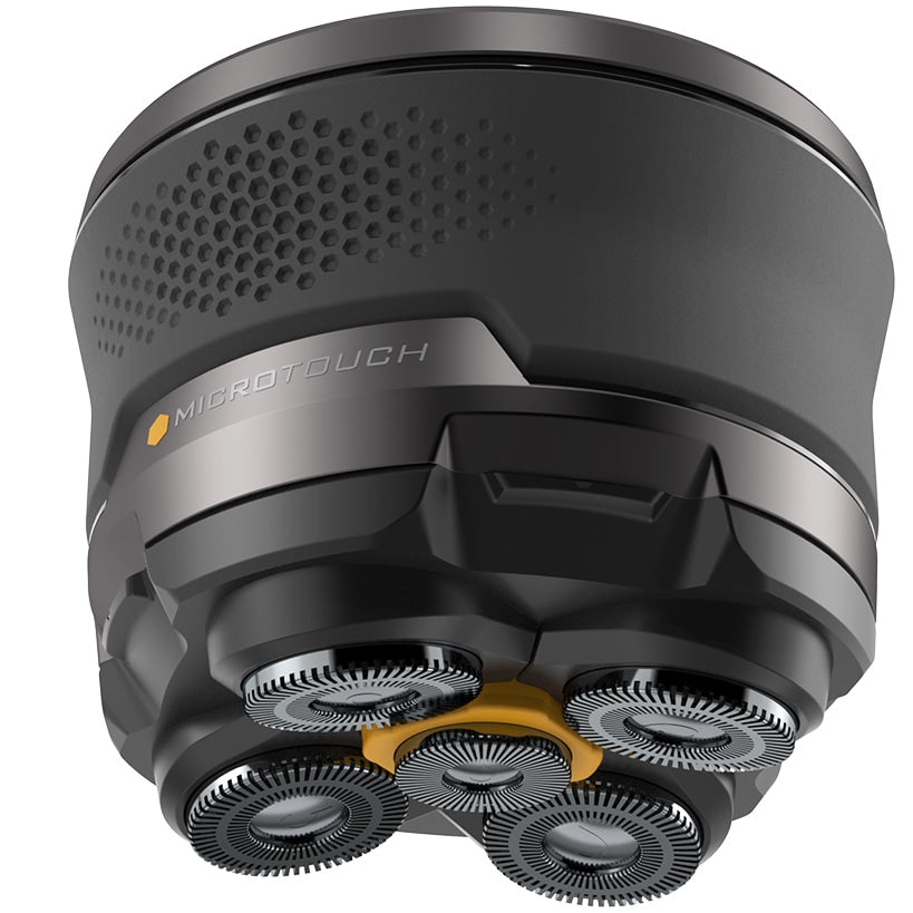 Microtouch Titanium Head Shaver With 5 Flexible Heads Cordless