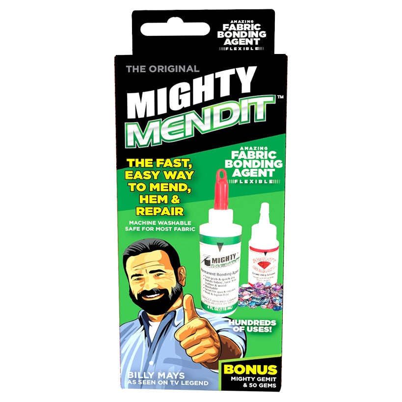 Mighty Mendit™ Fabric Bonding Agent Easy Way To Mend Hem And Repair