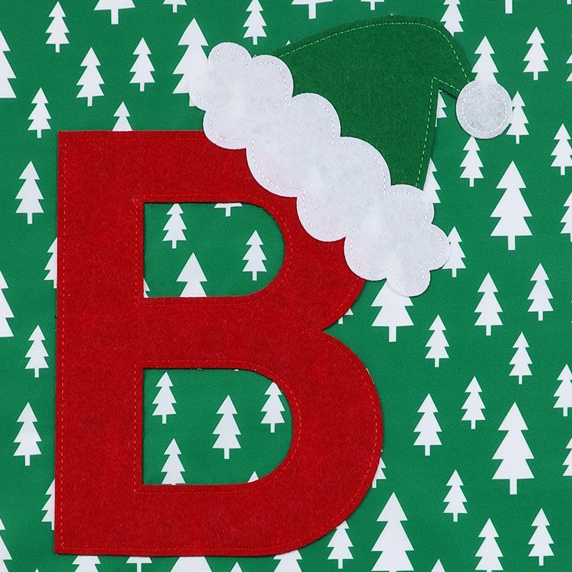 Monogram Christmas Gift Sack