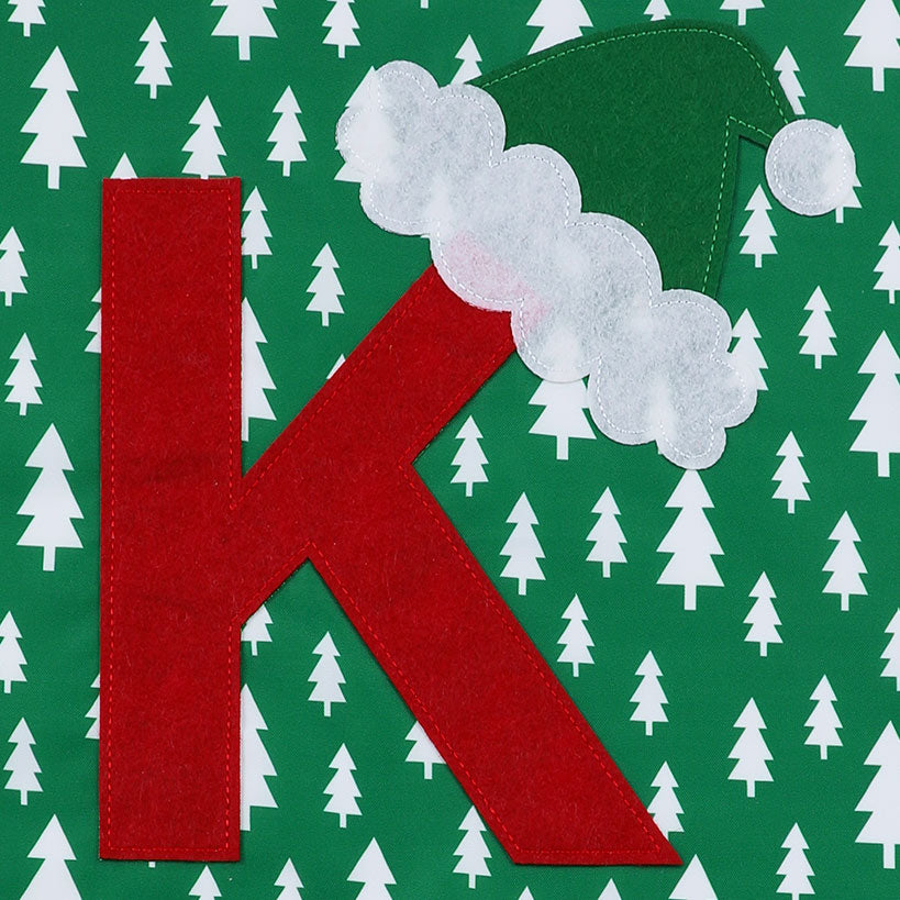 Monogram Christmas Gift Sack
