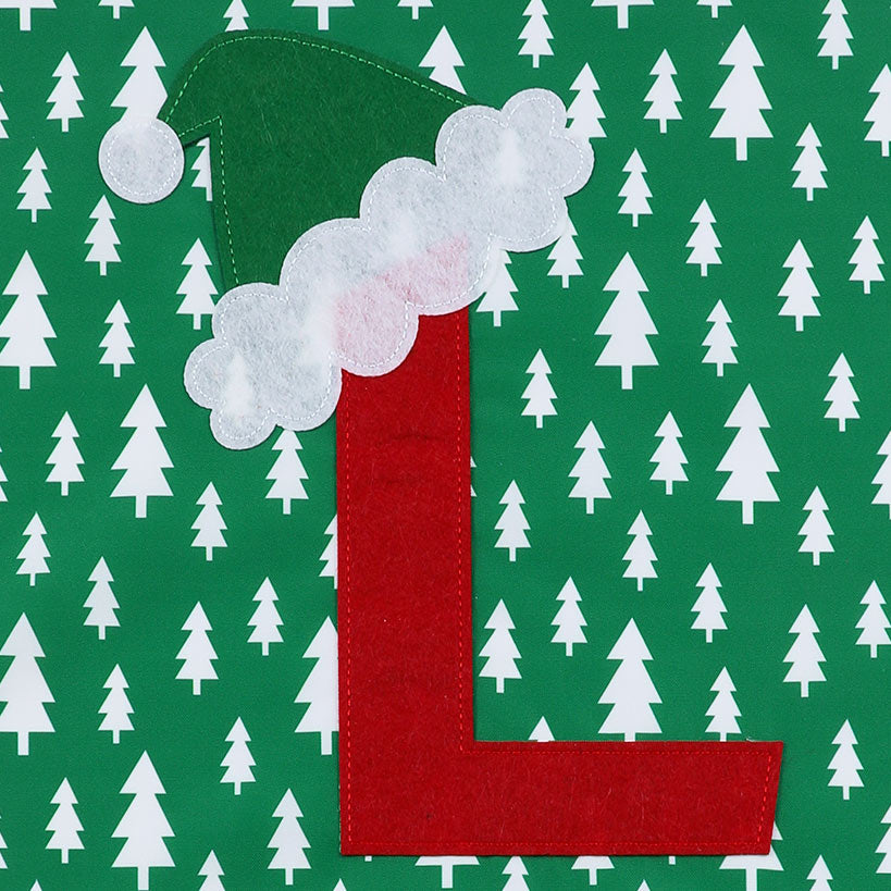Monogram Christmas Gift Sack