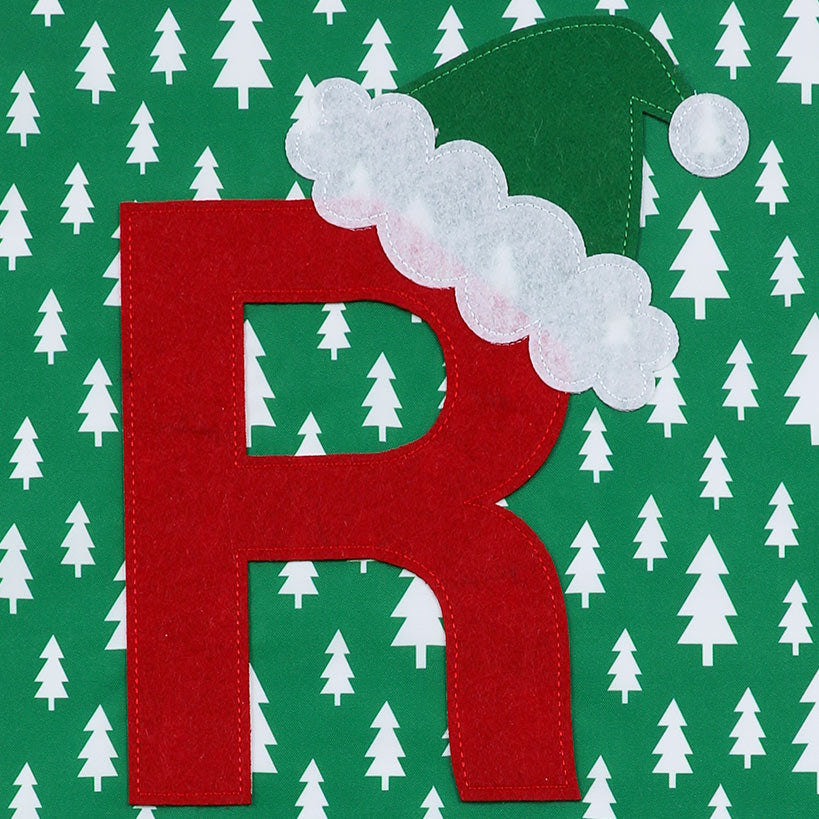 Monogram Christmas Gift Sack