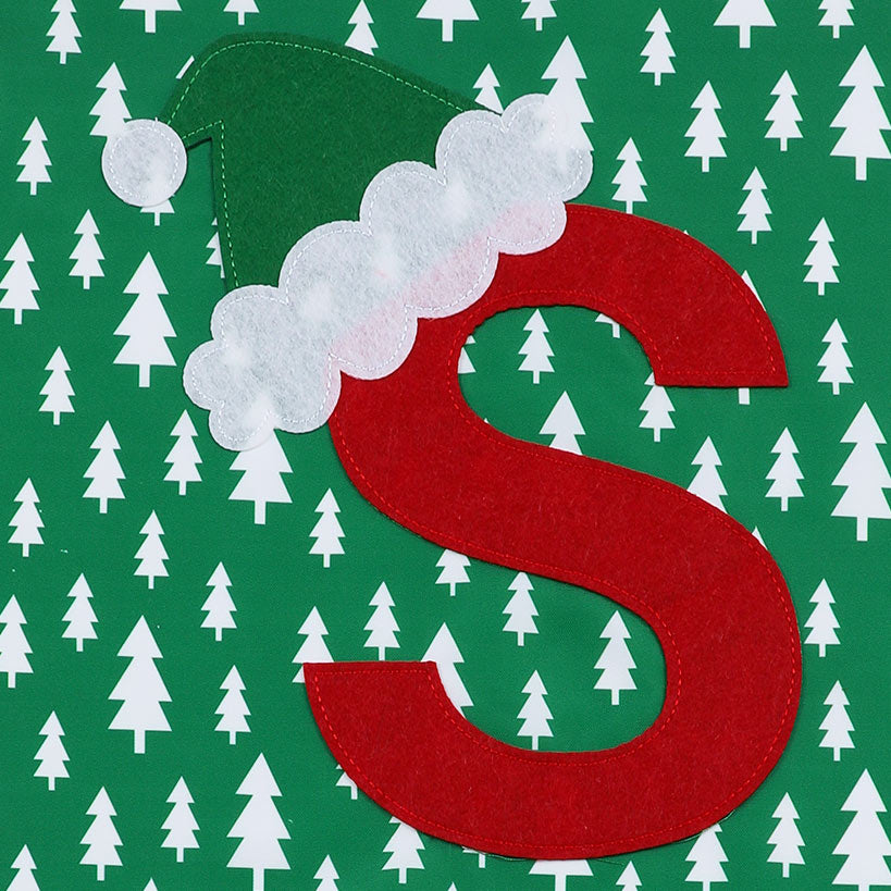 Monogram Christmas Gift Sack
