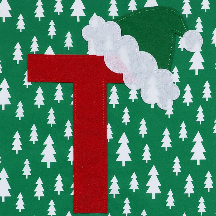 Monogram Christmas Gift Sack