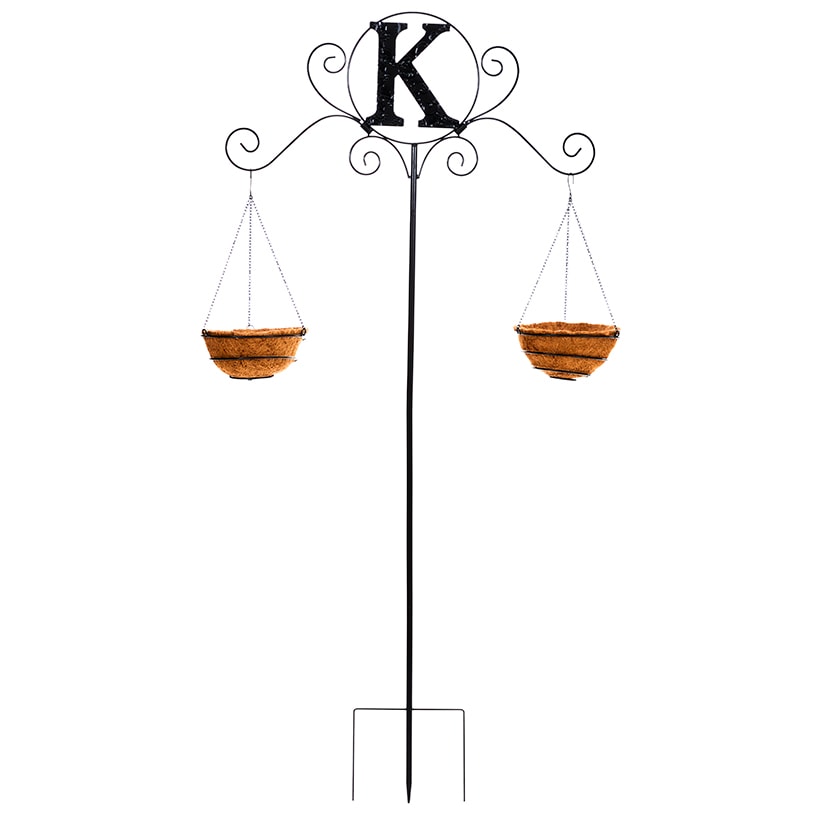 Monogram Double Planter Stakes