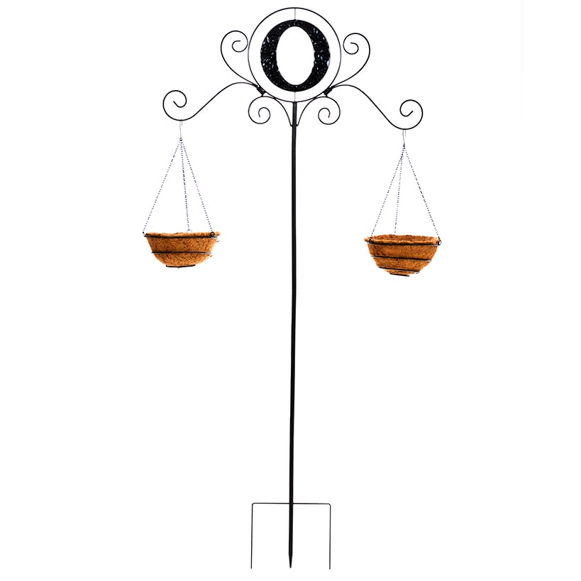 Monogram Double Planter Stakes
