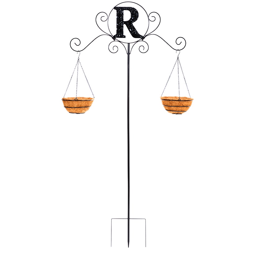 Monogram Double Planter Stakes