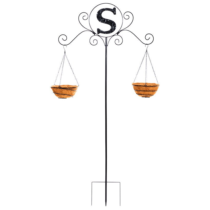 Monogram Double Planter Stakes