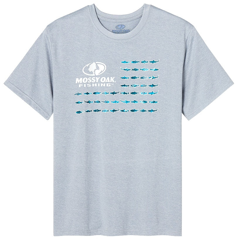 Men's Short Sleeve Mossy Oak Fishing Tee