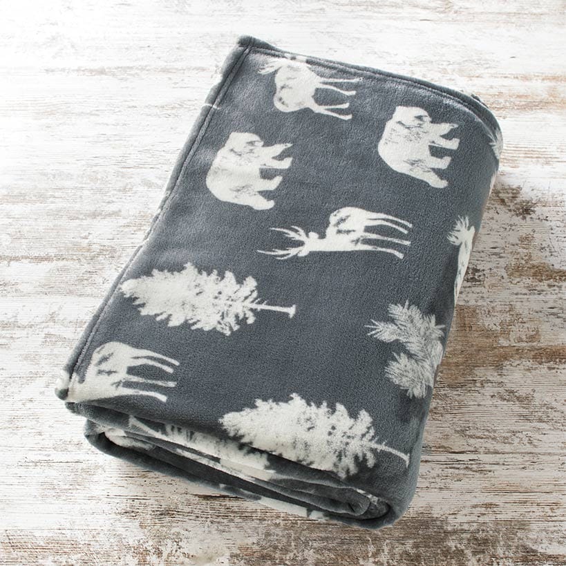 Mountain Ridge Sheet Sets or Plush Blankets