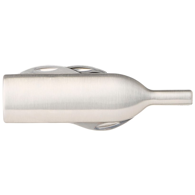 Wine Bottle Tool - Corkscrew, Cap Lifter, Magnifier, Knife, Cutter Blade