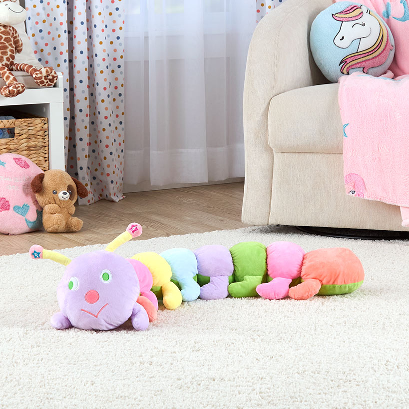 Musical Plush Caterpillar - Vibrant Toy with Songs and Piano Notes for Kids