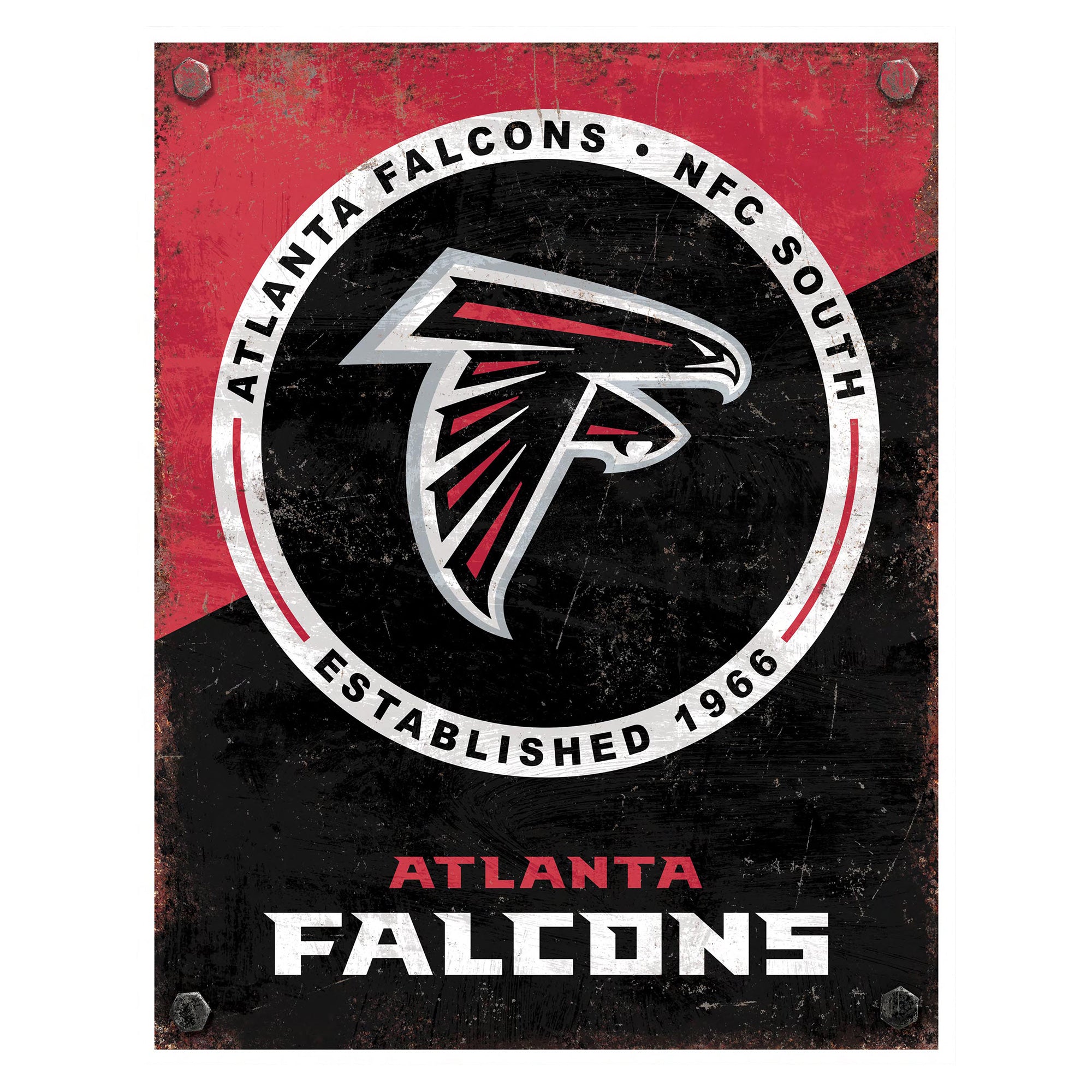 NFL Established Year Metal Sign