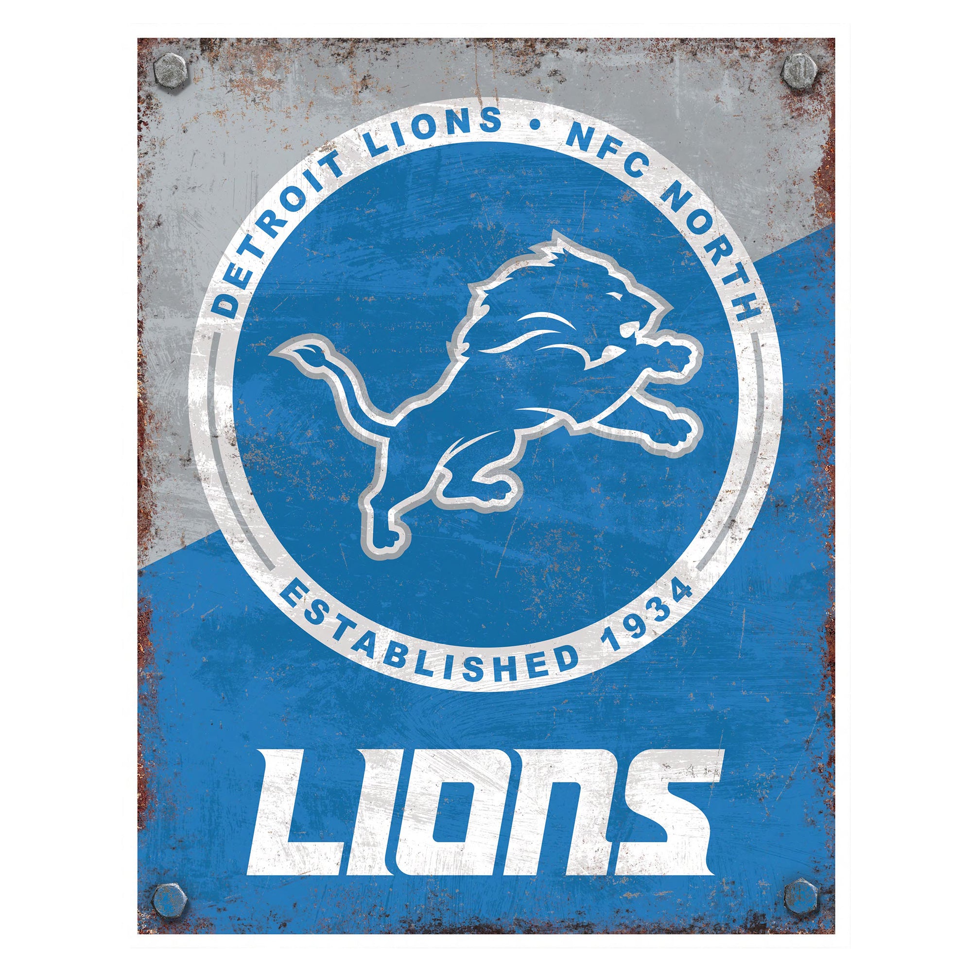 NFL Established Year Metal Sign