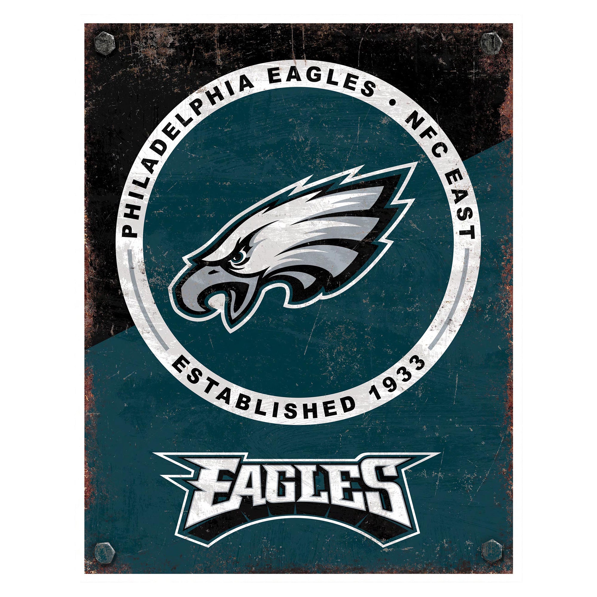 NFL Established Year Metal Sign