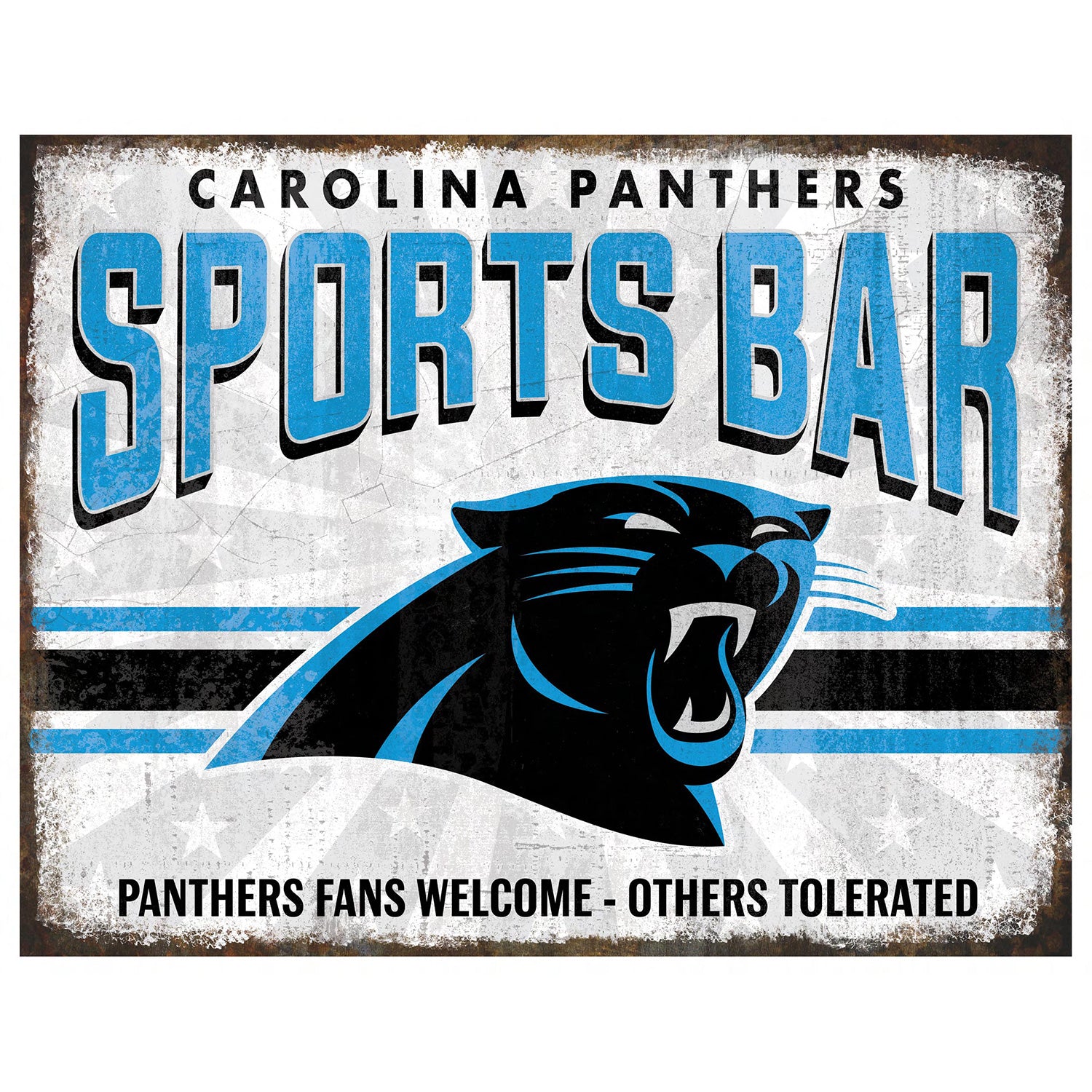 NFL Sports Bar Metal Sign