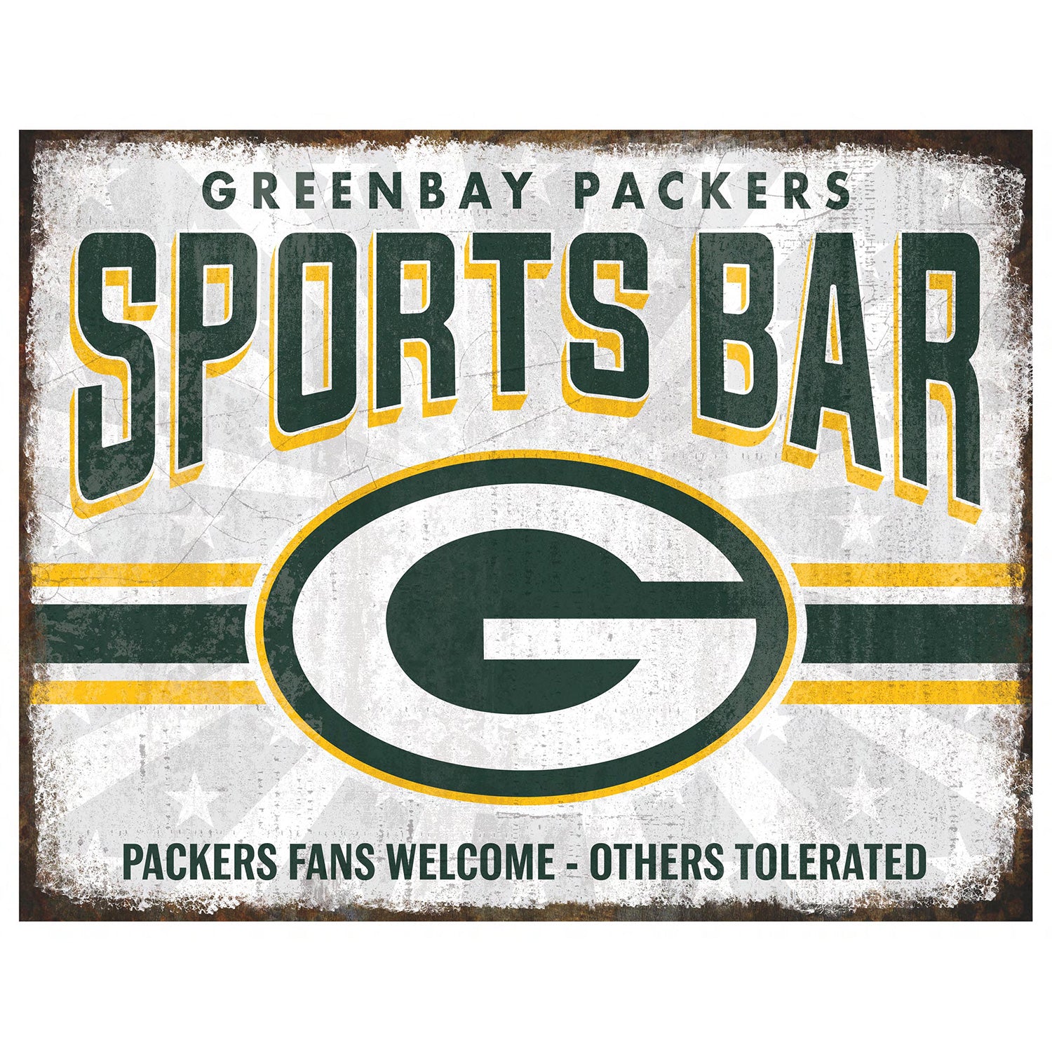 NFL Sports Bar Metal Sign