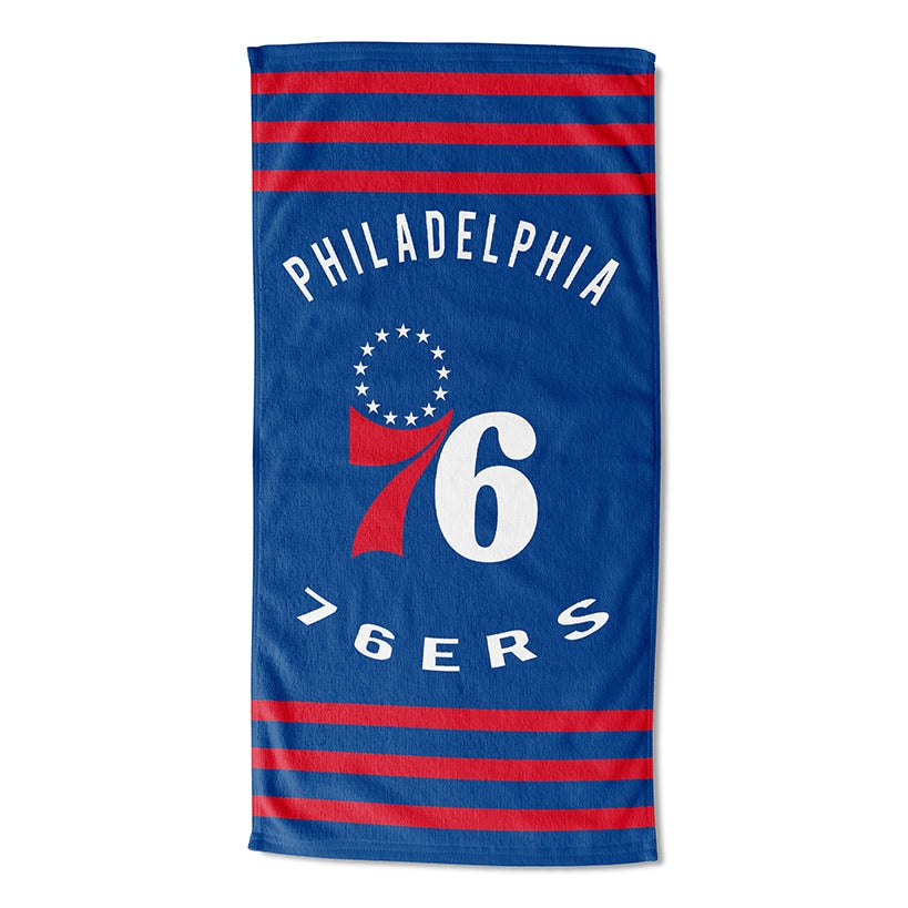 NBA Striped Beach Towel 30"x60"