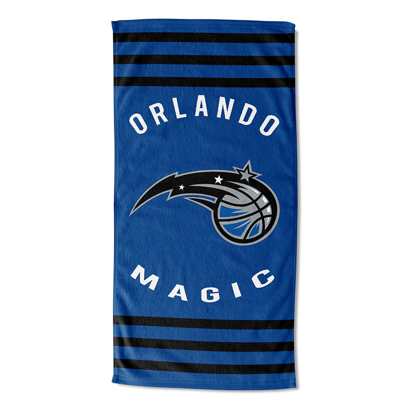 NBA Striped Beach Towel 30"x60"